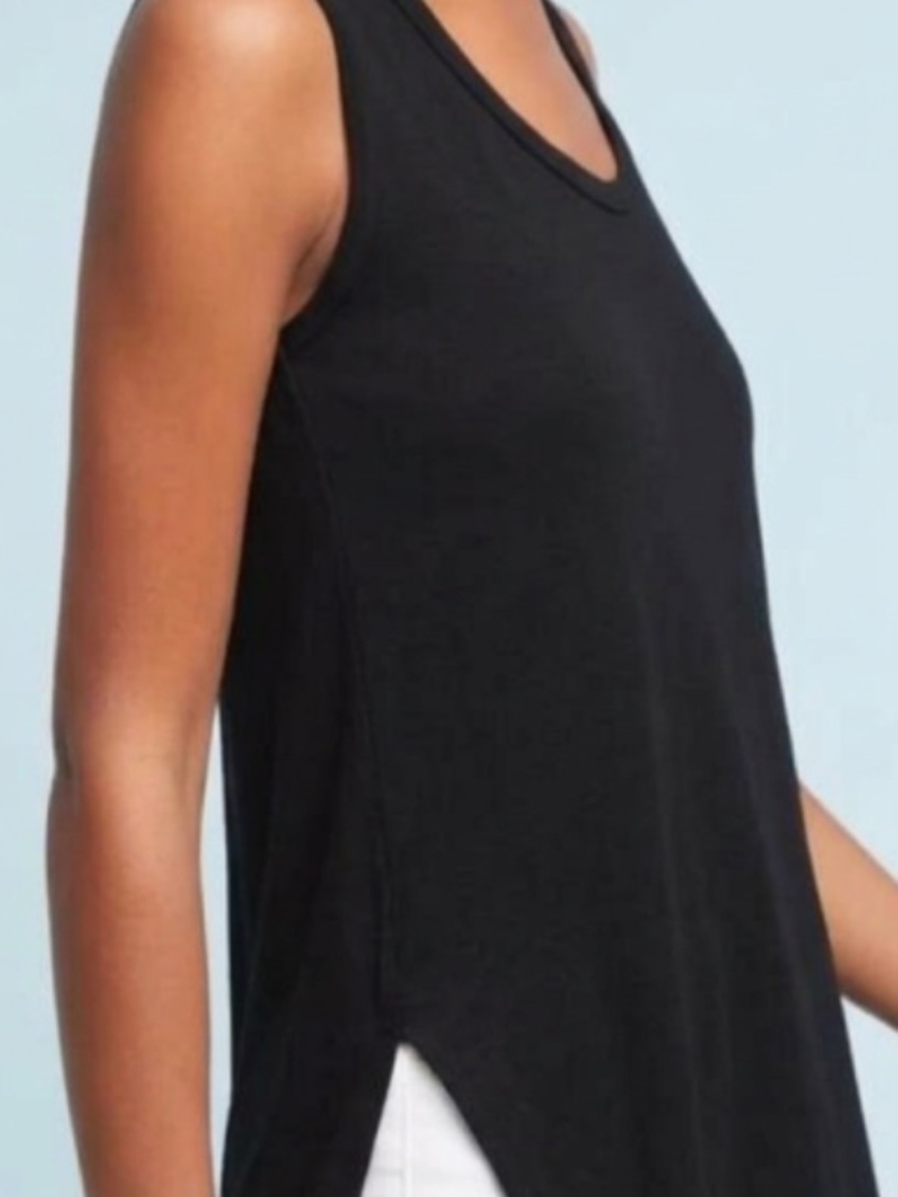 Anthropologie T.La Cotton Modal Tunic Tank, NWT